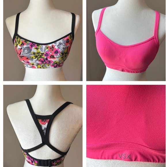 Other - Lot of 2 VSX Victoria’s Secret Women's Sports Bra 32D